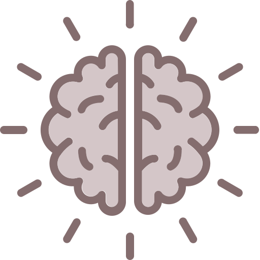 investigación mental icono gratis