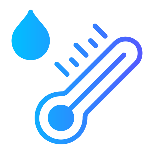 temperatura de agua icono gratis