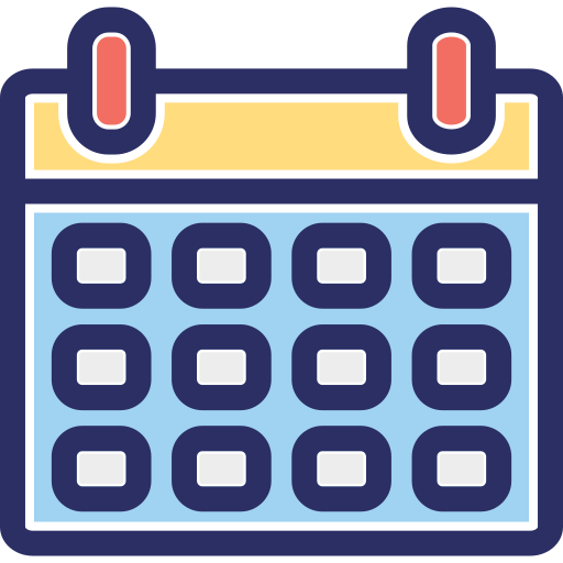 almanaque icono gratis