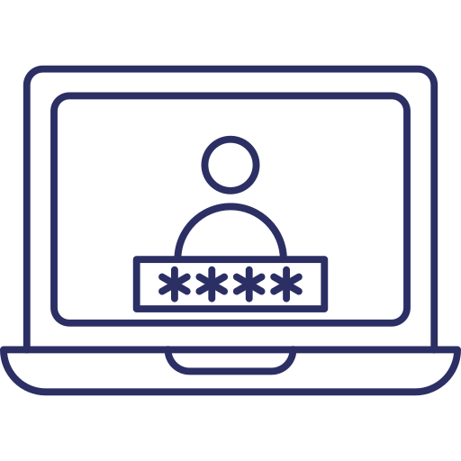 autenticación icono gratis