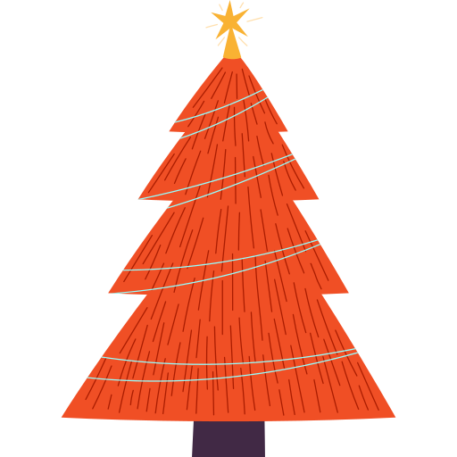 árbol de navidad icono gratis