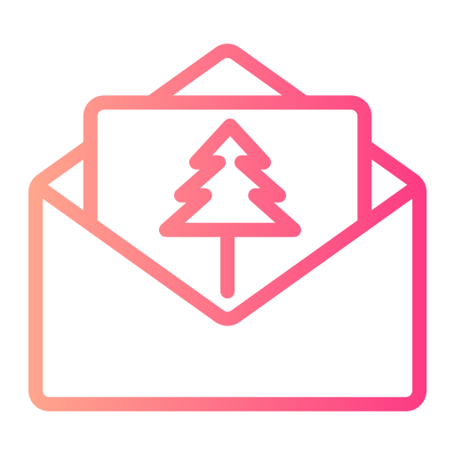 tarjeta de navidad icono gratis