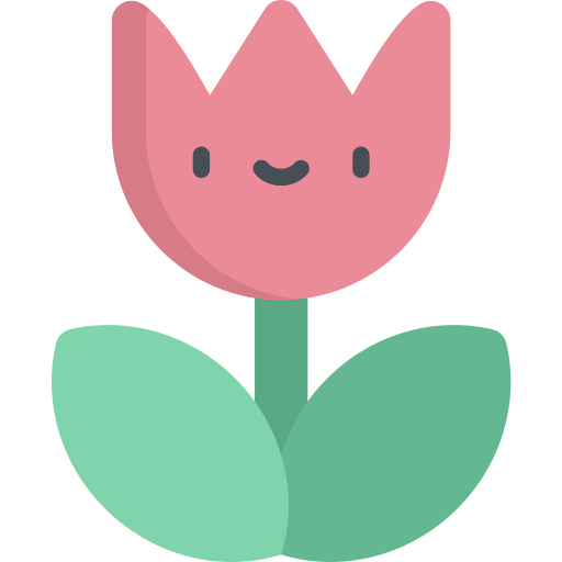 Flower Kawaii Flat icon