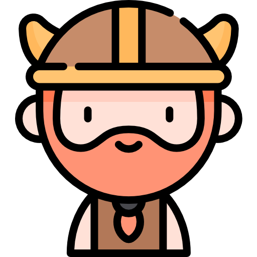 vikingo icono gratis