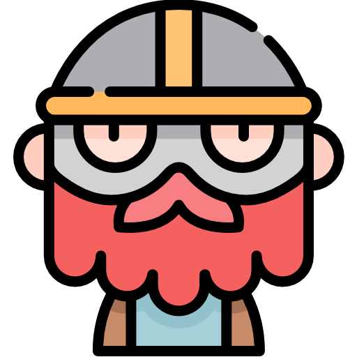 vikingo icono gratis