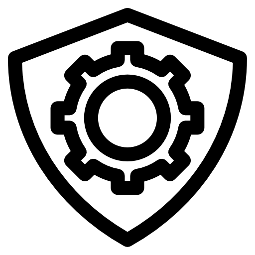 Icono De Proteger Basic Rounded Lineal