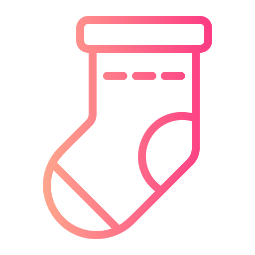 Christmas sock free icon Christmas sock free icon