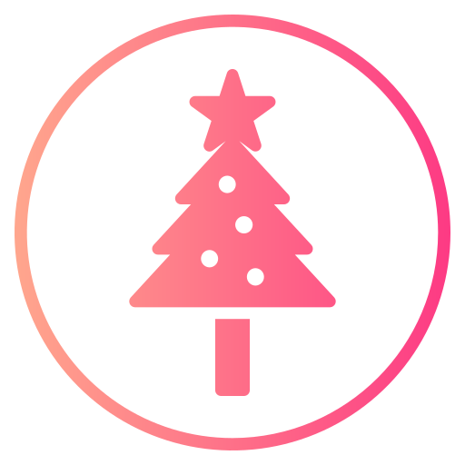 árbol de navidad icono gratis