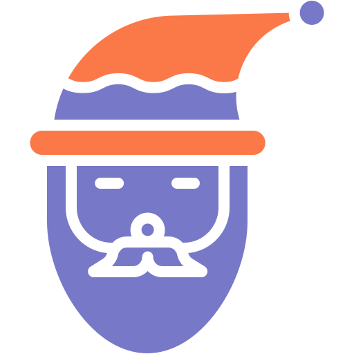 papá noel icono gratis