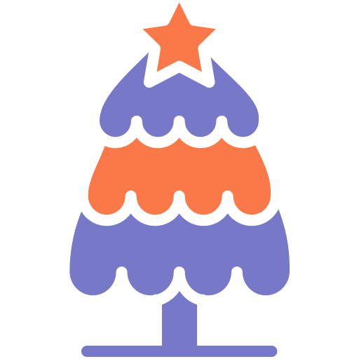 árbol de navidad icono gratis