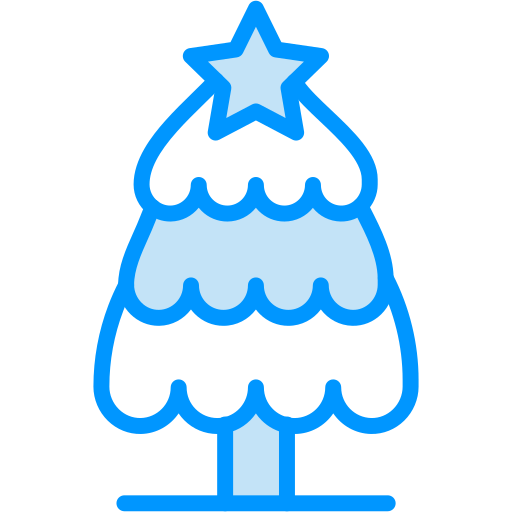 árbol de navidad icono gratis