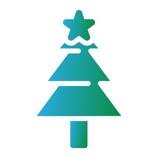 árbol de navidad icono gratis