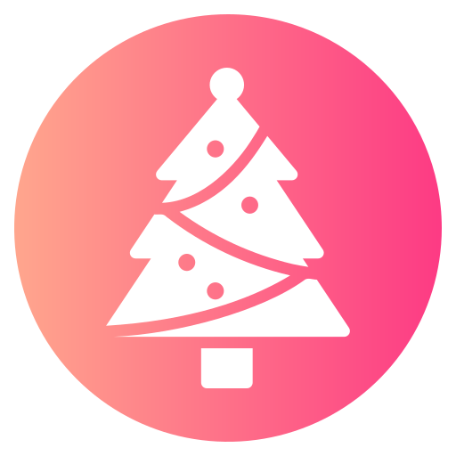 árbol de navidad icono gratis