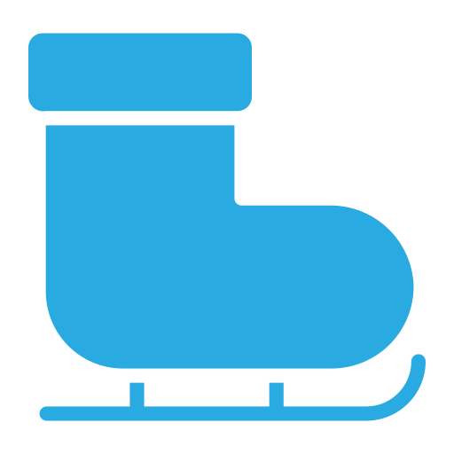 Ice skating shoes free icon Ice skating shoes free icon