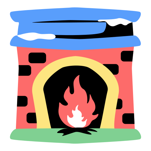 chimenea icono gratis