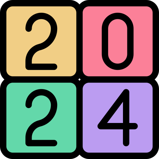 2024 - Free time and date icons