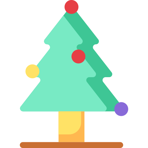 árbol de navidad icono gratis