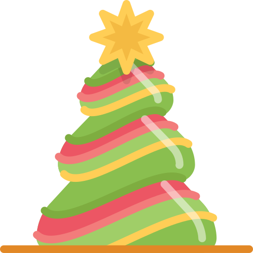 árbol de navidad icono gratis