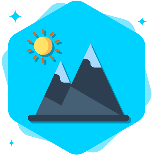 montanhas grátis ícone