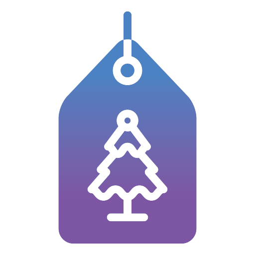 rebajas de navidad icono gratis