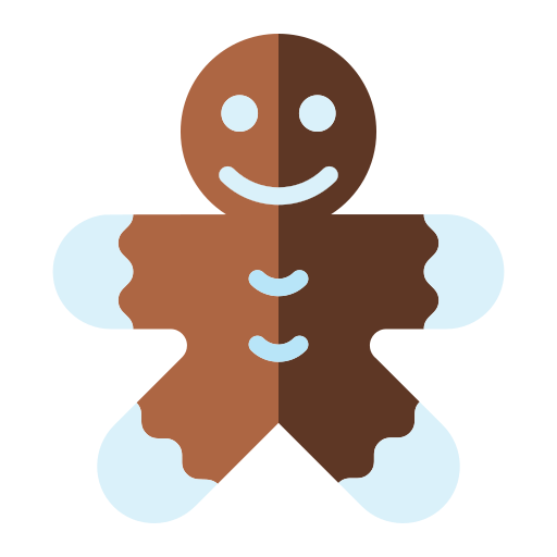 pan de jengibre icono gratis