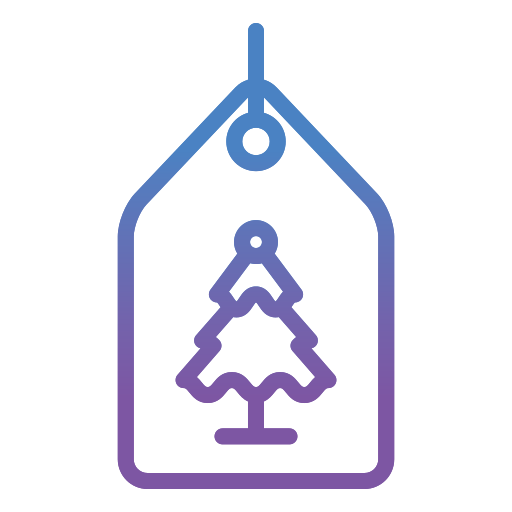 rebajas de navidad icono gratis