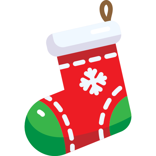 chaussette de noël Icône gratuit chaussette de noël Icône gratuit