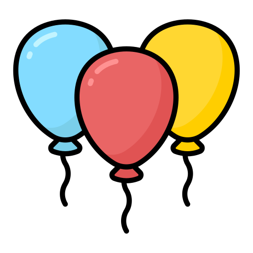 globos icono gratis