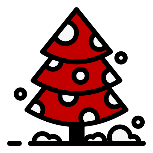 árbol de navidad icono gratis