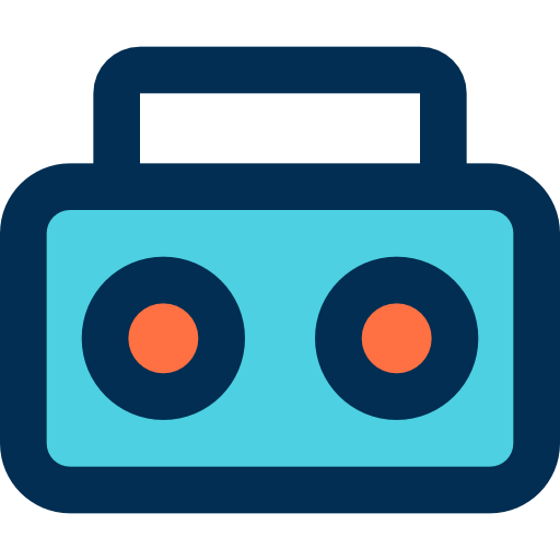 boombox kostenlos Icon boombox kostenlos Icon