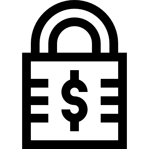 gesichertes darlehen kostenlos Icon gesichertes darlehen kostenlos Icon