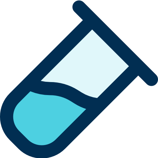 tube à essai Icône gratuit