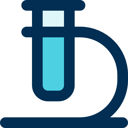 tube à essai Icône gratuit