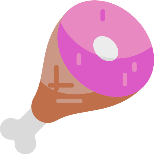 pierna de jamón icono gratis