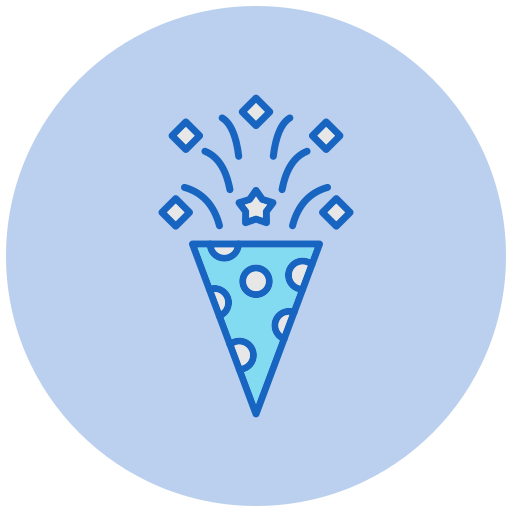 Confetti free icon Confetti free icon