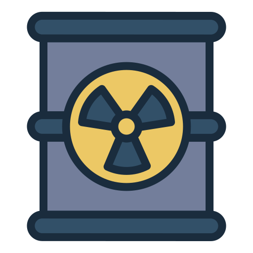 radioactivo icono gratis