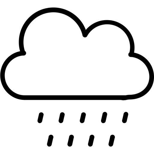 lluvia icono gratis