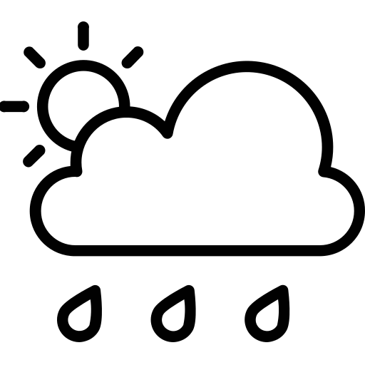 lluvia icono gratis