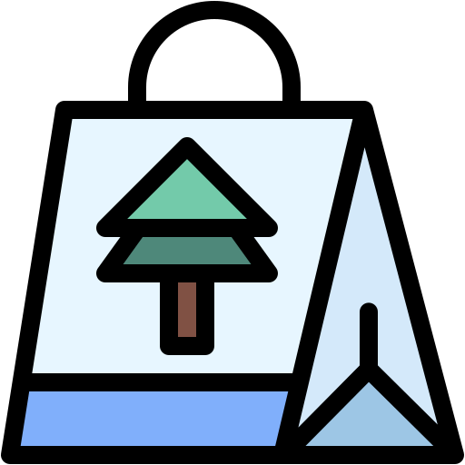 bolsa de navidad icono gratis