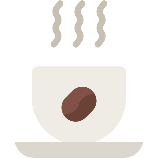 café caliente icono gratis