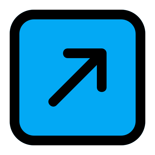 oben rechts kostenlos Icon