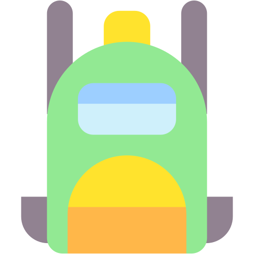 mochila icono gratis