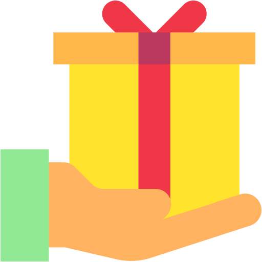 caja de regalo icono gratis