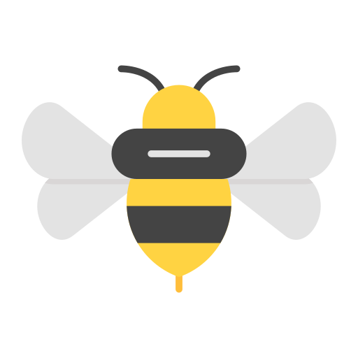 abeja icono gratis