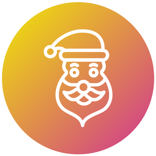 papá noel icono gratis