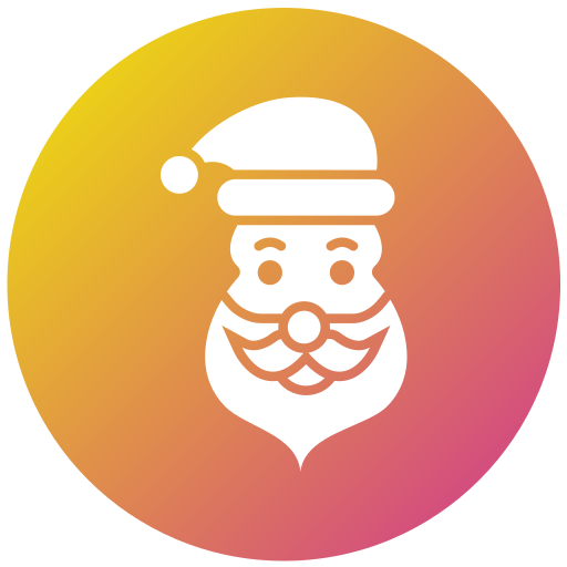 papá noel icono gratis