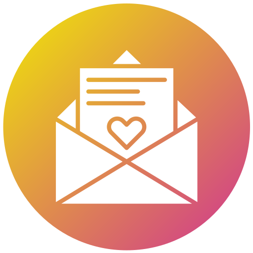 tarjeta postal icono gratis