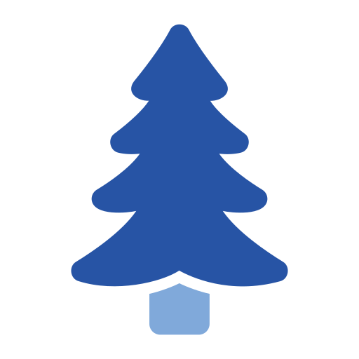 árbol de navidad icono gratis