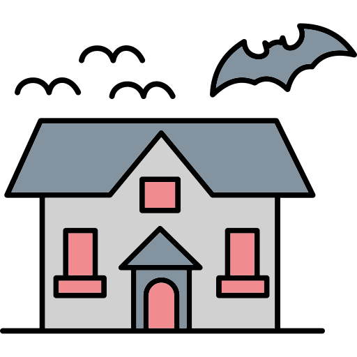 manoir d'halloween Icône gratuit manoir d'halloween Icône gratuit
