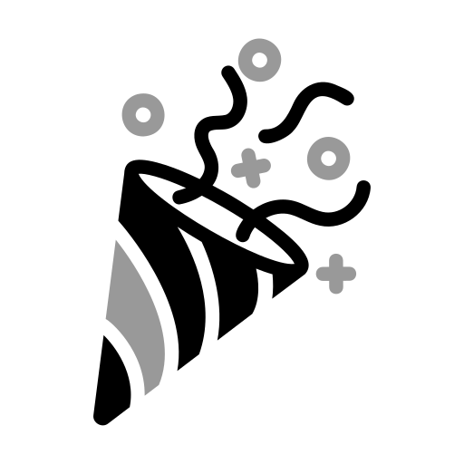 Confetti free icon Confetti free icon